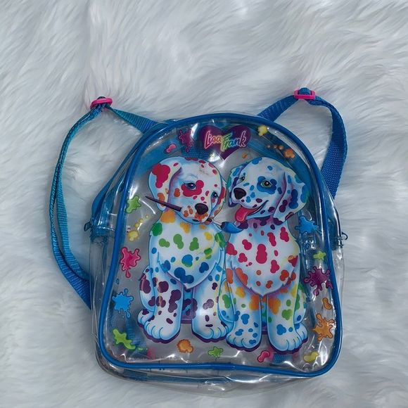 ? HP ? Rare! Lisa frank Dalmatian paint splat purse y2k main image 4
